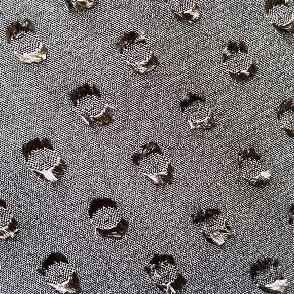 Equipment Femme Black Silk Swiss Dot Sheer Tunic Blouse Size Small - Picture 10 of 15